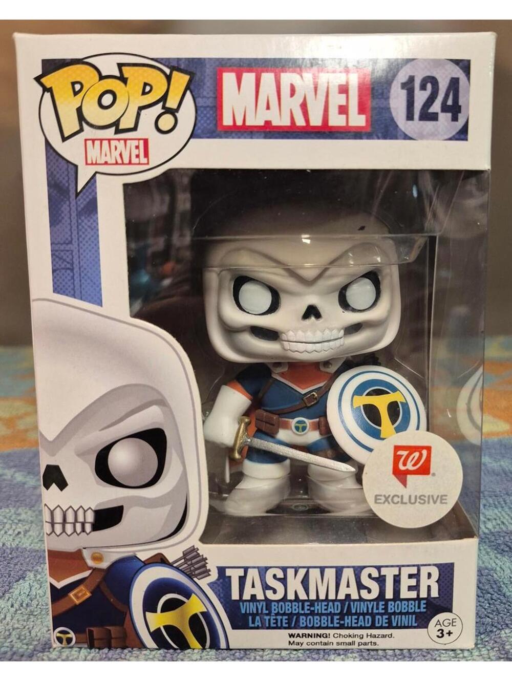 Funko Pop! Marvel Taskmaster Vinyl Bobble-Head #124 Walgreens Exclusive